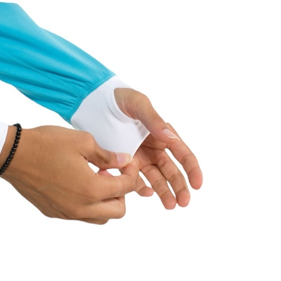 LULULEMON Track Attack Jacket in Spray Blue Size 8 - Picture 4 of 11